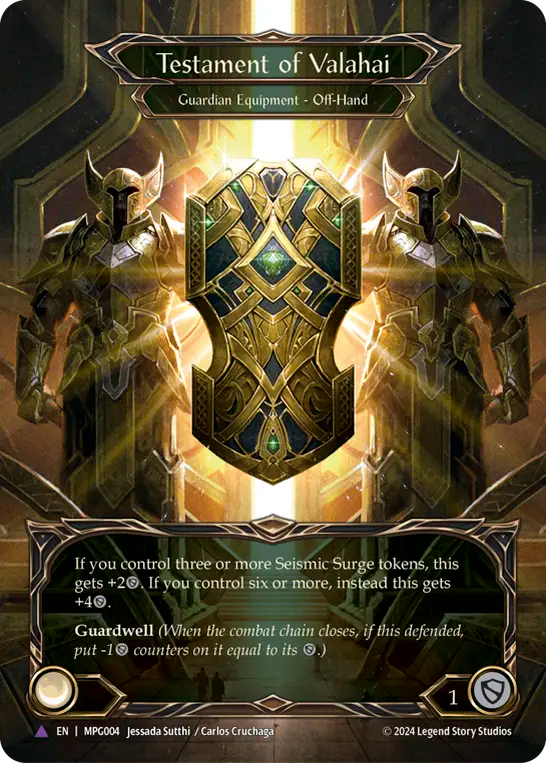 EN】〈CF〉Testament of Valahai/ヴァラハイの誓約 [Full Art