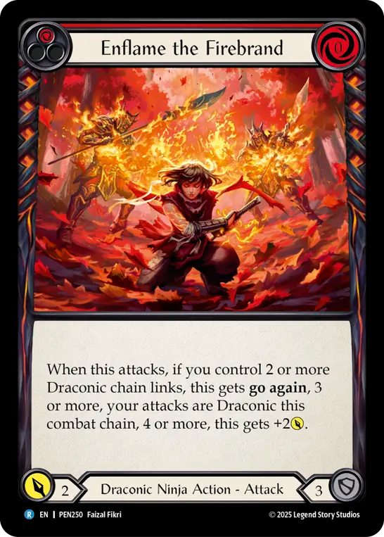 EN】Enflame the Firebrand/煽火の炎上(Red) [PEN250] – 【GOODGAME