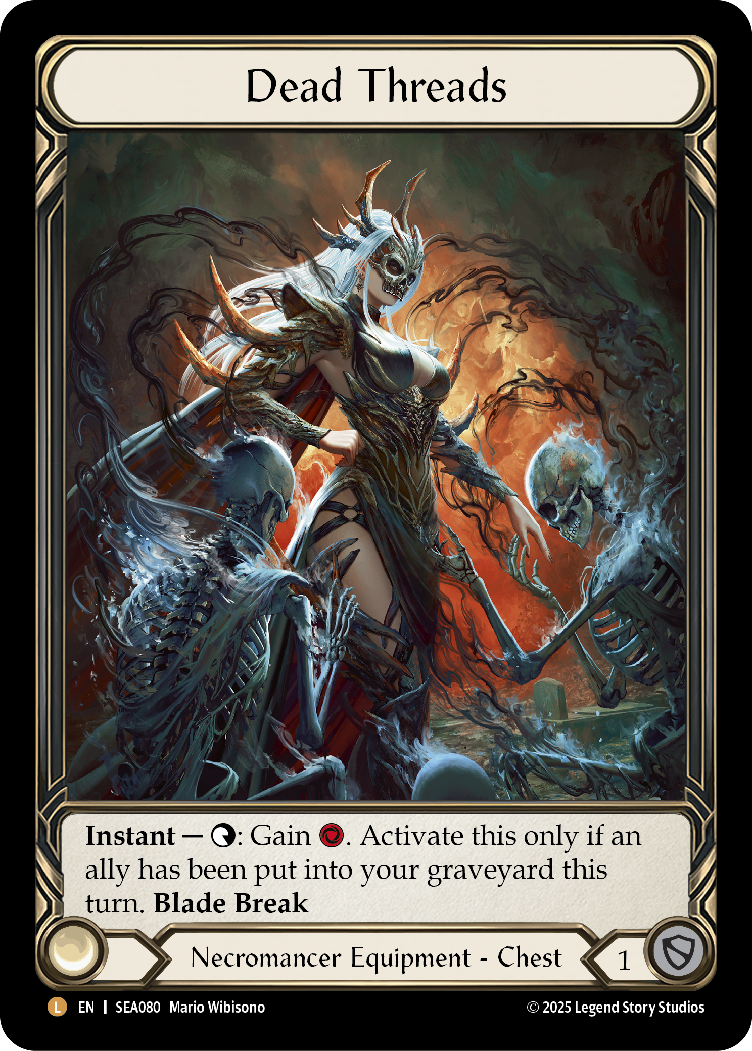 【CF】【EN】亡者の織物/Dead Threads EN】〈CF〉Dead Threads/亡者の織物[Extended Art] [SEA080