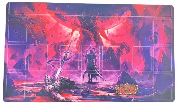 プレイマット　侵奪されし影冠/Usurp the Shadow Throne