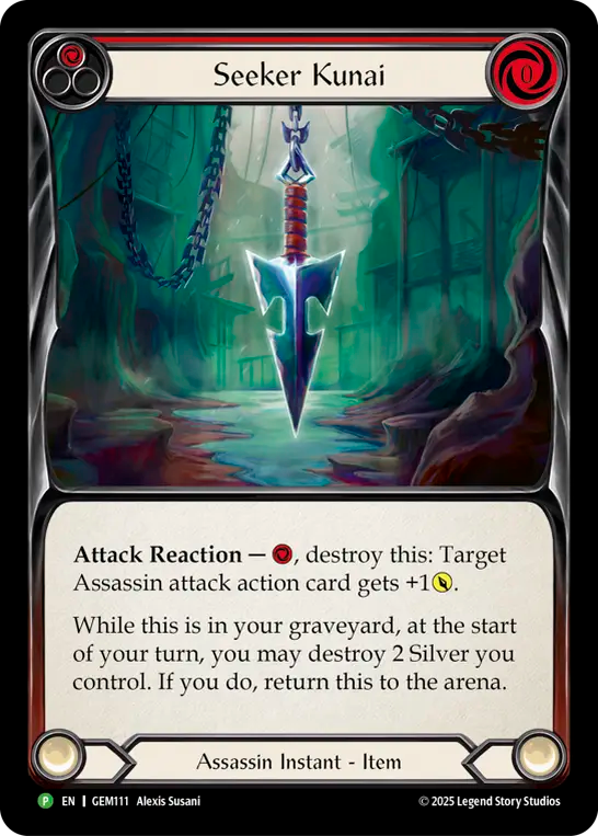 【EN】〈CF〉Seeker Kunai(Red) [GEM111]