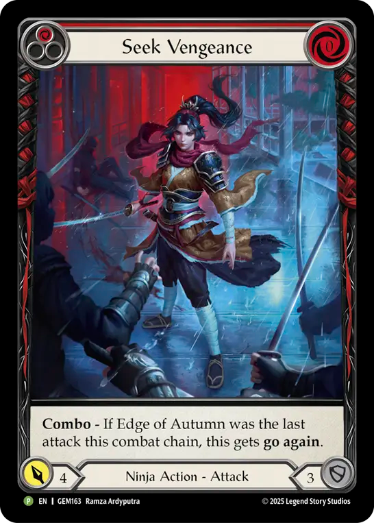 【EN】Seek Vengeance(Red) [GEM163]