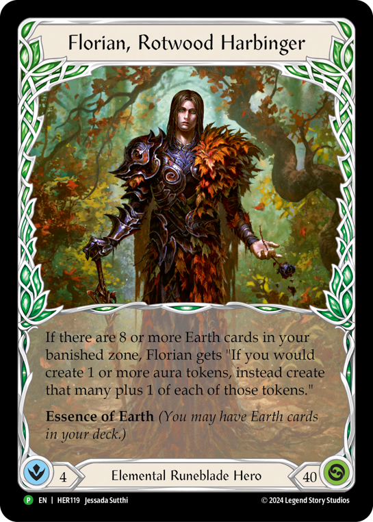 【EN】〈RF〉Florian, Rotwood Harbinger [HER119]