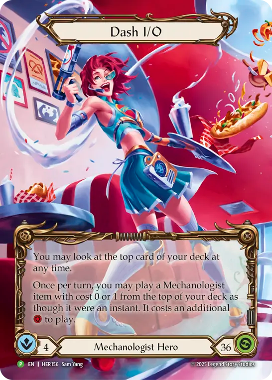 【EN】〈RF〉Dash I/O[Full Art] [HER156]