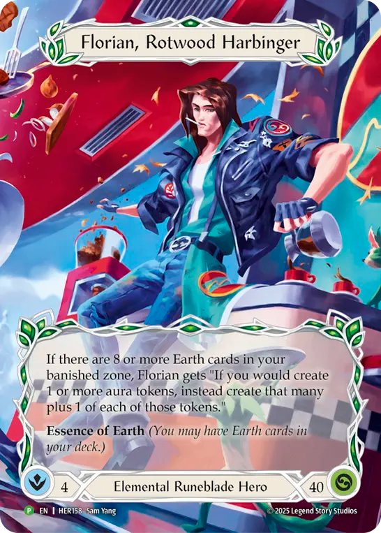 【EN】〈RF〉Florian, Rotwood Harbinger[Full Art] [HER158]