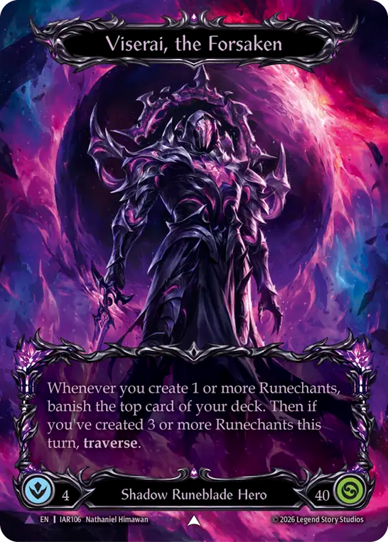 【EN】〈CF〉Viserai, the Forsaken/孤絶されし者、ヴィセライ[Full Art] [IAR106]