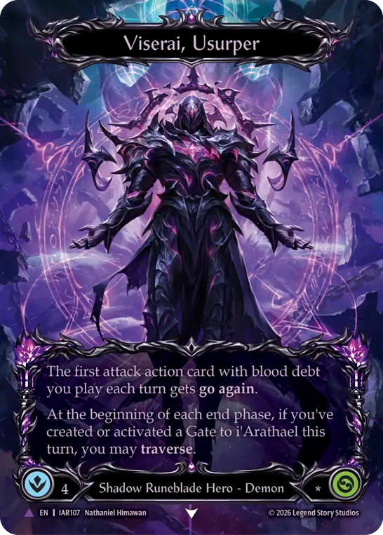Viserai, Usurper — 裏面 / IAR107-MV