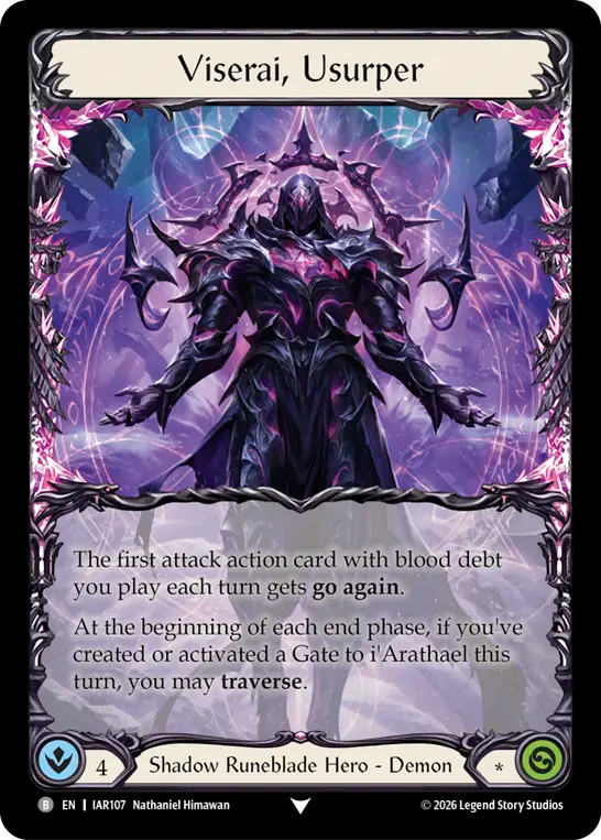Viserai, Usurper — 裏面 / IAR107