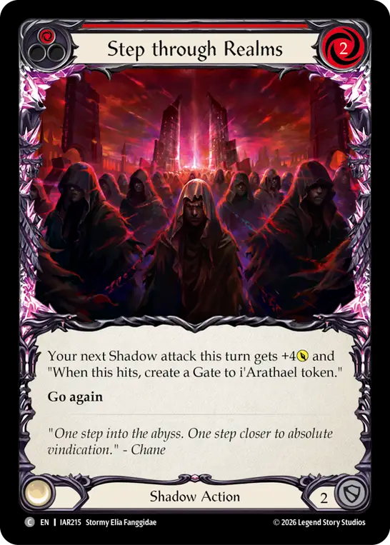 【EN】Step through Realms/領界越え(Red) [IAR215]