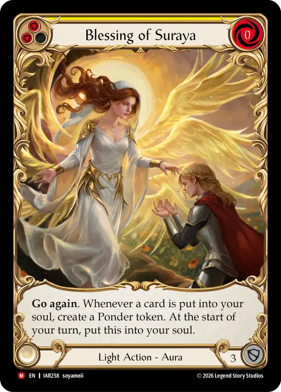 【EN】〈CF〉Blessing of Suraya/スラヤの祝福(Yellow) [IAR258]