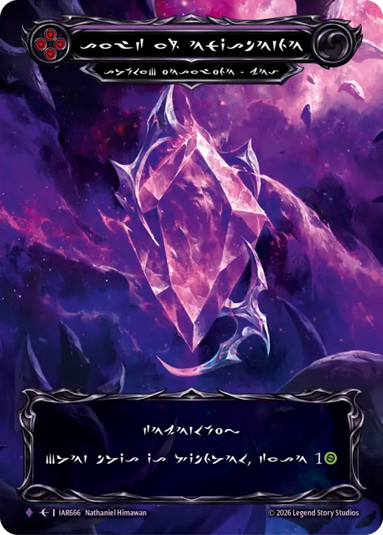 【EN】〈CF〉Soul of Existence[Full Art] [IAR666]