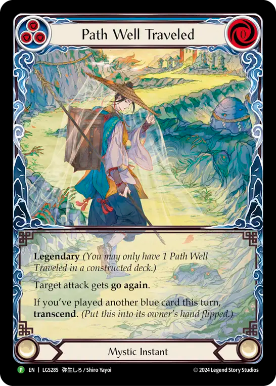 【EN】〈RF〉Path Well Traveled // Inner Chi(Blue)[Extended Art] [LGS285]
