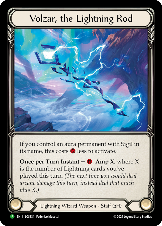 【EN】〈RF〉Volzar, the Lightning Rod [LGS334]