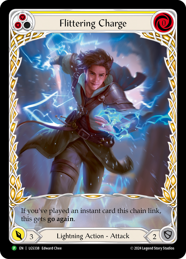 【EN】〈RF〉Flittering Charge(Yellow)[Extended Art] [LGS338]