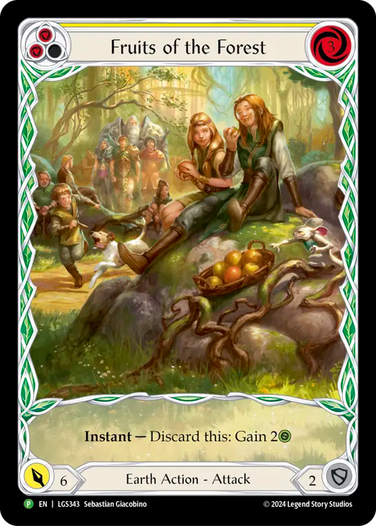 【EN】〈RF〉Fruits of the Forest(Yellow) [LGS343]