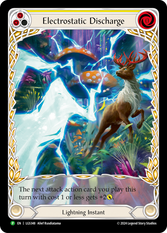 【EN】〈RF〉Electrostatic Discharge(Yellow)[Extended Art] [LGS348]