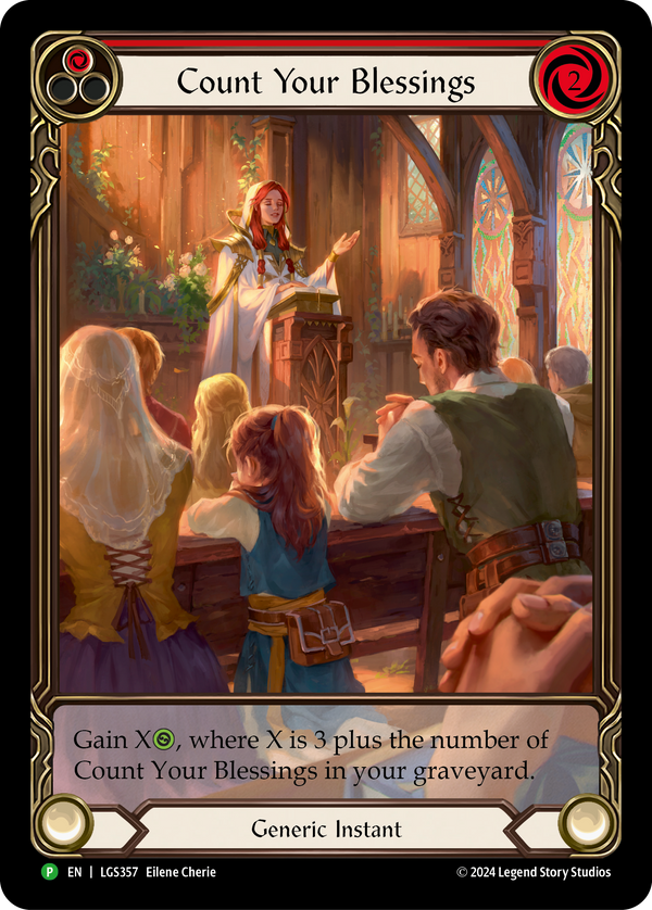 【EN】〈RF〉Count Your Blessings(Red)[Extended Art] [LGS357]