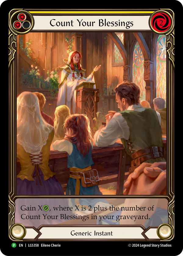 【EN】〈RF〉Count Your Blessings(Yellow)[Extended Art] [LGS358]
