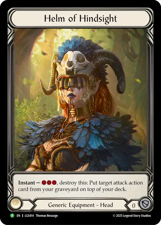 【EN】〈CF〉Helm of Hindsight [LGS414]