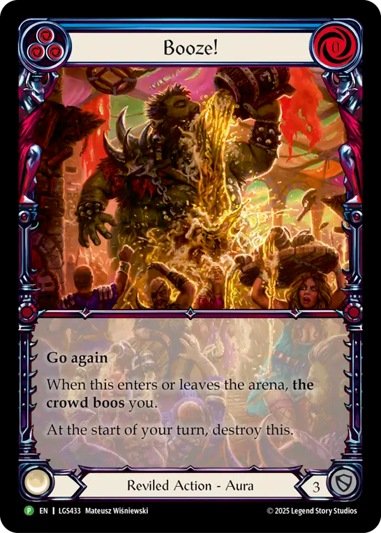 【EN】〈CF〉Booze![Extended Art] [LGS433]