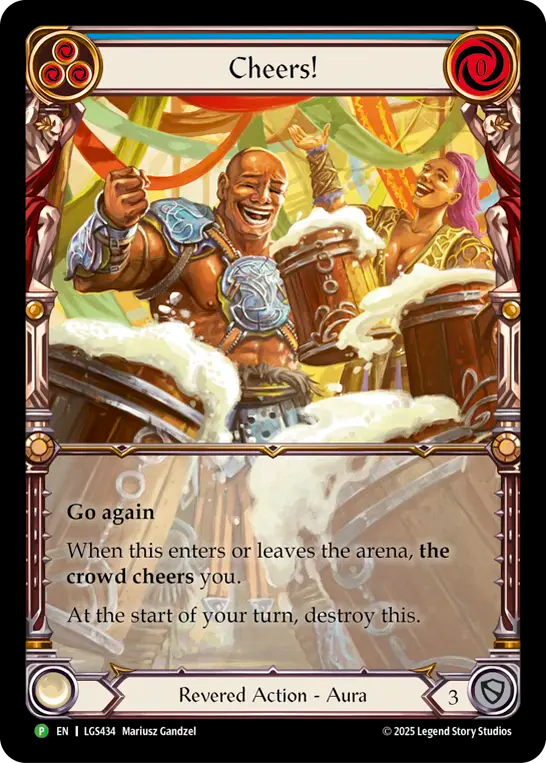 【EN】〈CF〉Cheers![Extended Art] [LGS434]