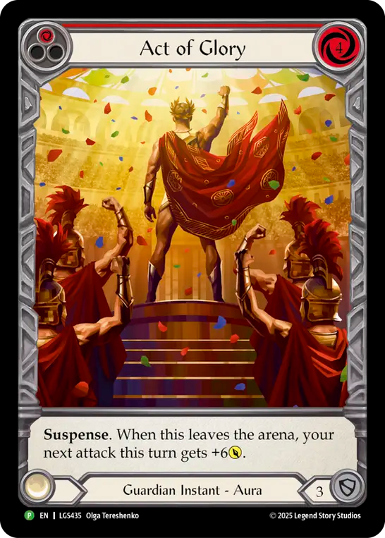 【EN】〈CF〉Act of Glory(Red) [LGS435]