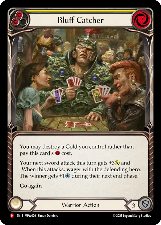 【EN】Bluff Catcher/ブラフキャッチ(Yellow) [MPW029]