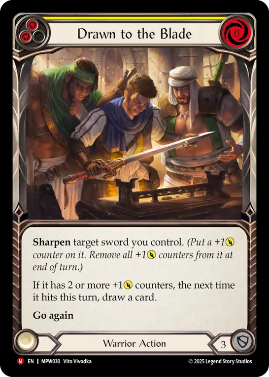 【EN】Drawn to the Blade/刃の誘い(Yellow) [MPW030]
