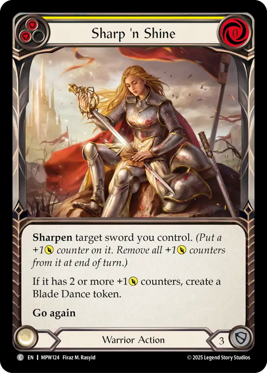 【EN】〈RF〉Sharp 'n Shine/磨き上げ(Yellow) [MPW124]