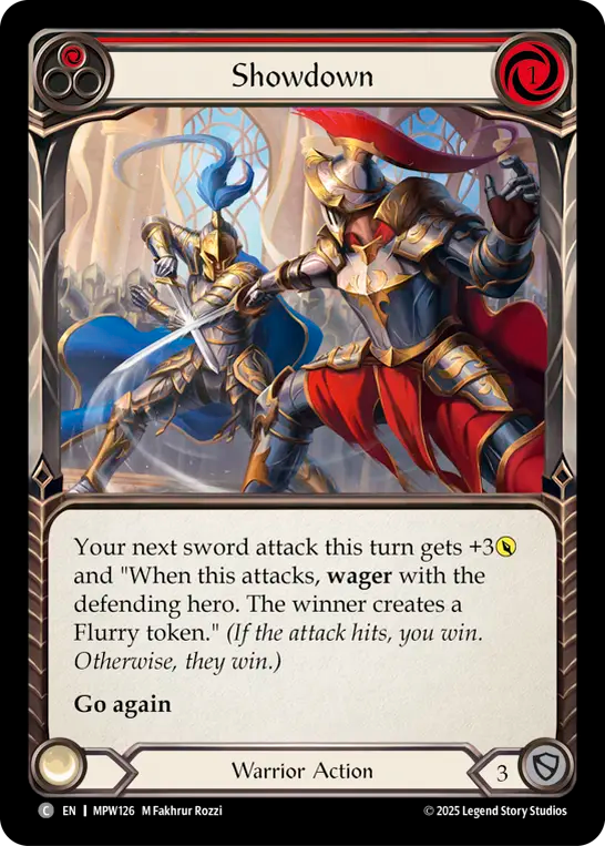 【EN】Showdown/一騎打ち(Red) [MPW126]