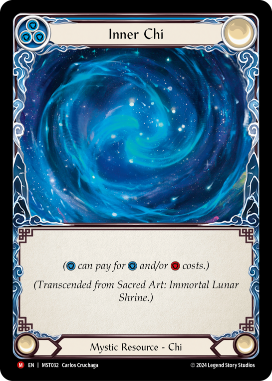 【EN】Sacred Art: Immortal Lunar Shrine // Inner Chi/聖なる技：不死の月の社 // 内なる気(Blue) [MST032]