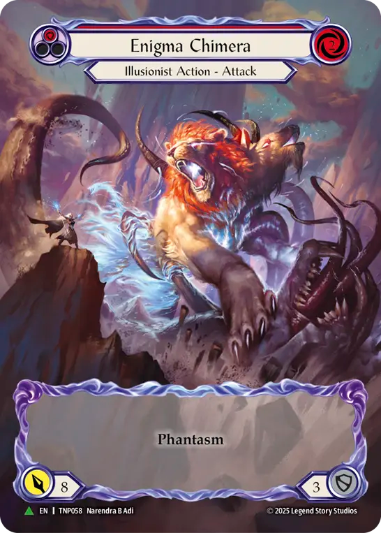 【EN】〈CF〉Enigma Chimera(Red)[Full Art] [TNP058]