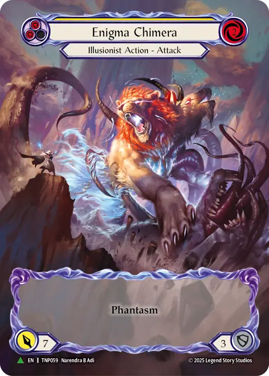 【EN】〈CF〉Enigma Chimera(Yellow)[Full Art] [TNP059]